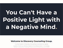 Tablet Screenshot of discovery-counseling.org